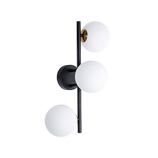 Бра ARTE LAMP GEMINI A2243PL-3BK