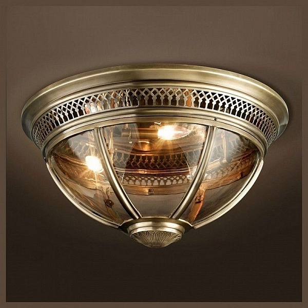 Светильник потолочный DELIGHT COLLECTION RESIDENTIAL KM0115C-4S brass
