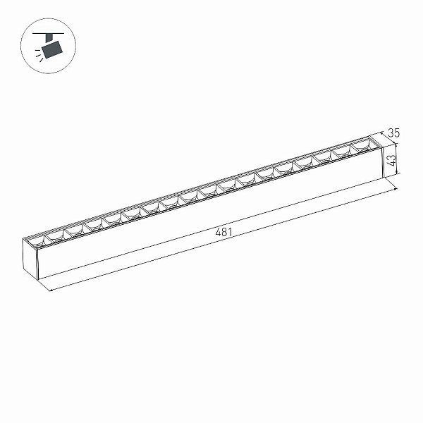 Трековый светильник ARLIGHT MAG-45 32649