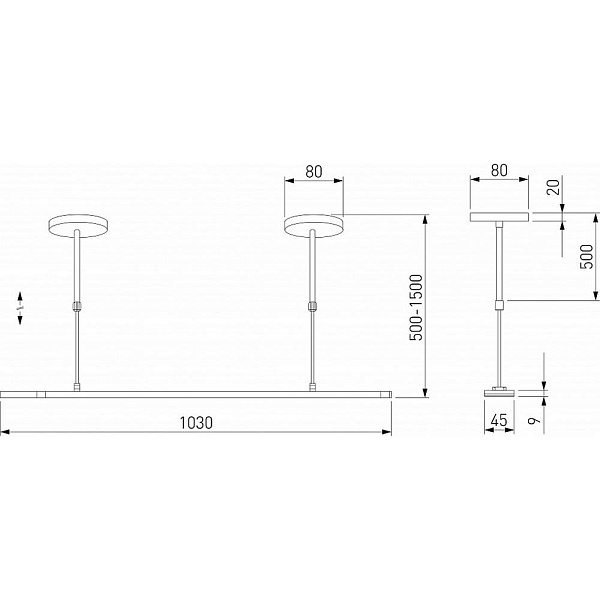 Подвесное крепление ELEKTROSTANDARD  a065262