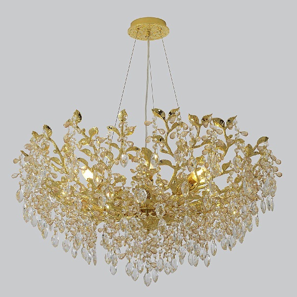Люстра подвесная CRYSTAL LUX EDEN EDEN SP10 GOLD