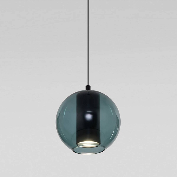 Подвес EUROSVET COBBLE 50258/1 LED бирюзовый