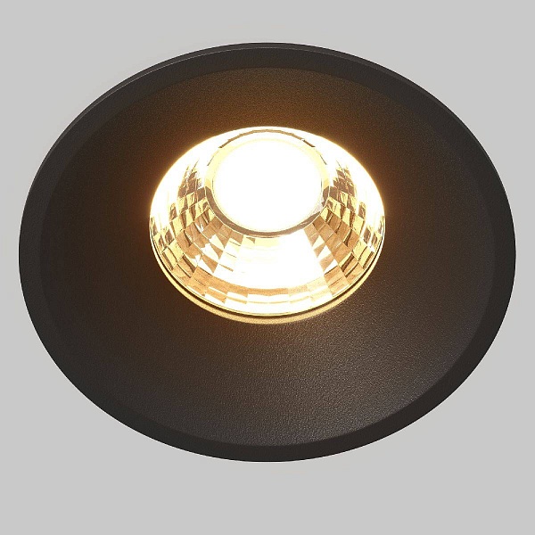 Светильник встраиваемый MAYTONI ROUND DL058-12W2.7K-B