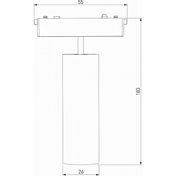 Трековый светильник ELEKTROSTANDARD FLAT MAGNETIC a063713