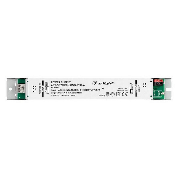 Блок питания ARLIGHT ARV-LONG 24V 30W IP20 31104