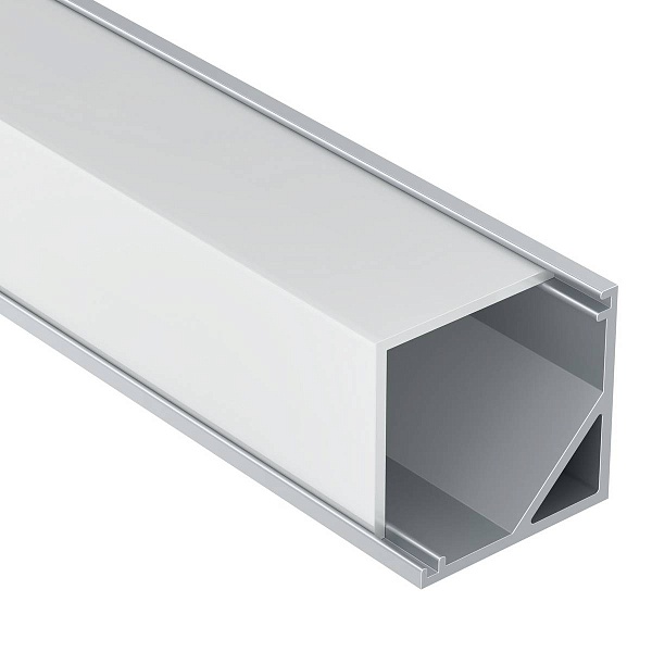 Профиль для ленты LED угловой MAYTONI 16x16мм с матовым рассеивателем ALM009S-2M