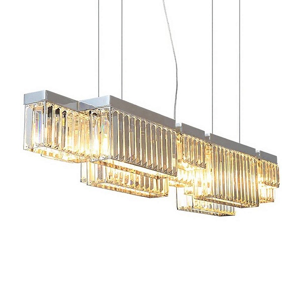 Люстра подвесная DELIGHT COLLECTION BROADWAY 2466 silver