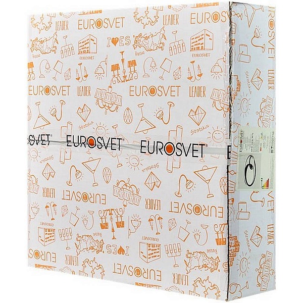 Люстра потолочная EUROSVET JEREMY 90254/1 черный