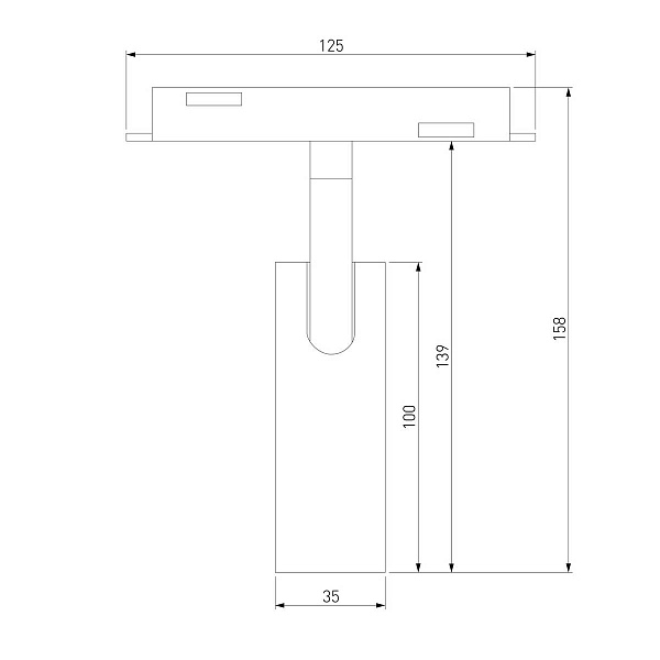 Трековый светильник ELEKTROSTANDARD SLIM MAGNETIC a063530