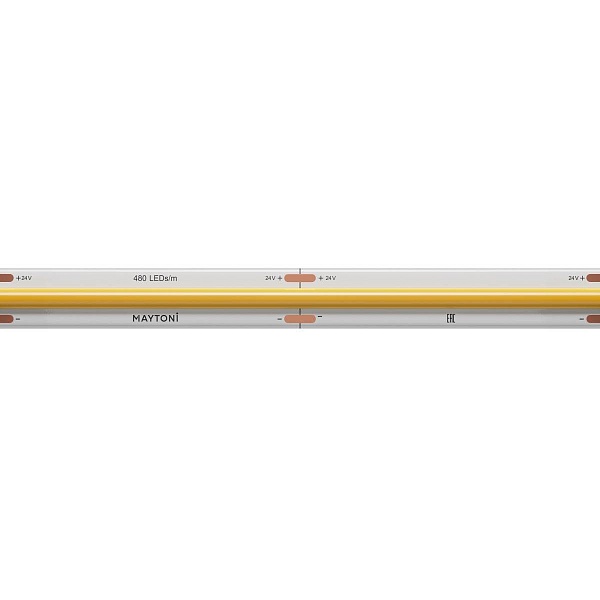 Лента LED ULTRA 15W/m 24V IP20 COB/480 4000K 10mm (5м) 201225 MAYTONI