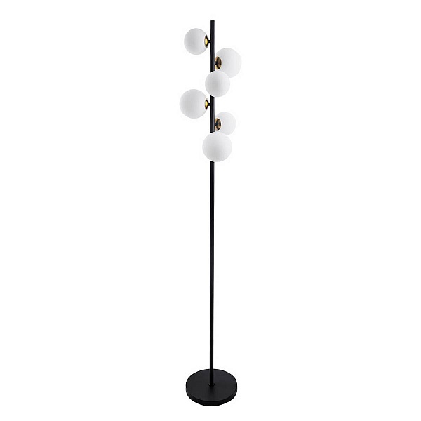 Торшер ARTE LAMP GEMINI A2243PN-6BK
