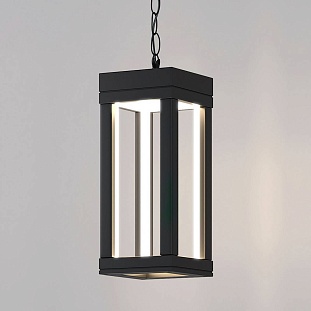 Светильник уличный подвесной ELEKTROSTANDARD FRAME 1528 TECHNO LED черный a051857