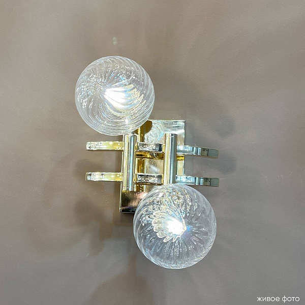 Бра CRYSTAL LUX LUXURY AP2 GOLD