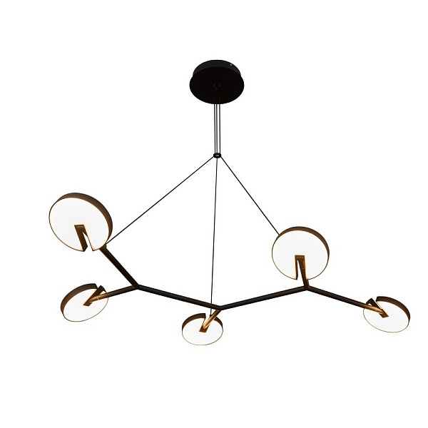 Люстра подвесная DELIGHT COLLECTION 55 P0055-5A black