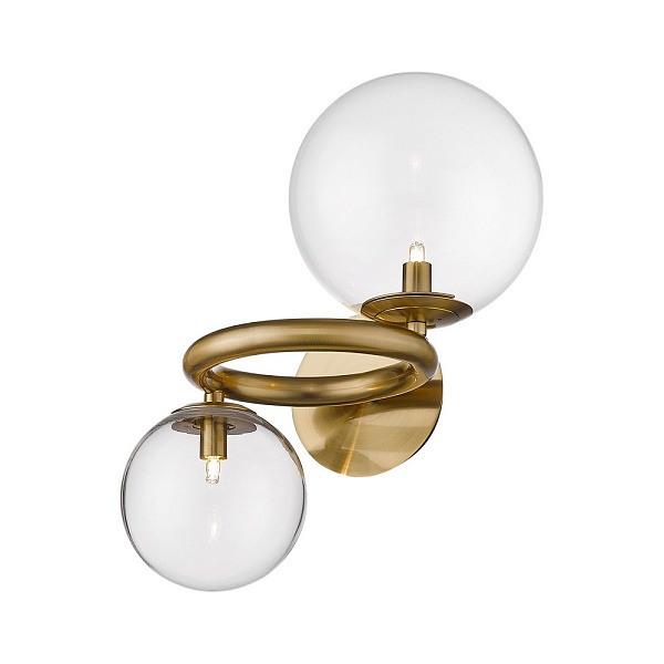 Бра DELIGHT COLLECTION PUPPET W68092-2 brass