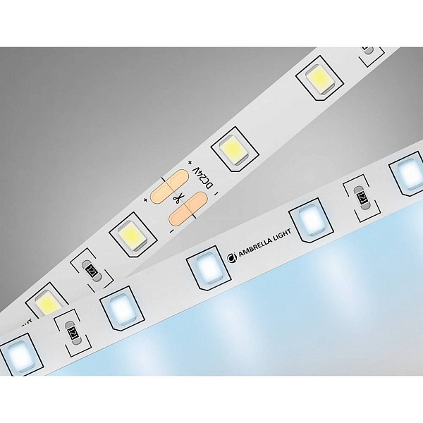 Лента LED 6 W/m 24V IP20 2835/60 6500K 8mm (5м) GS3003 AMBRELLA LIGHT
