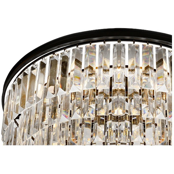 Люстра подвесная ILAMP TRIUMPH 6101-800 BK