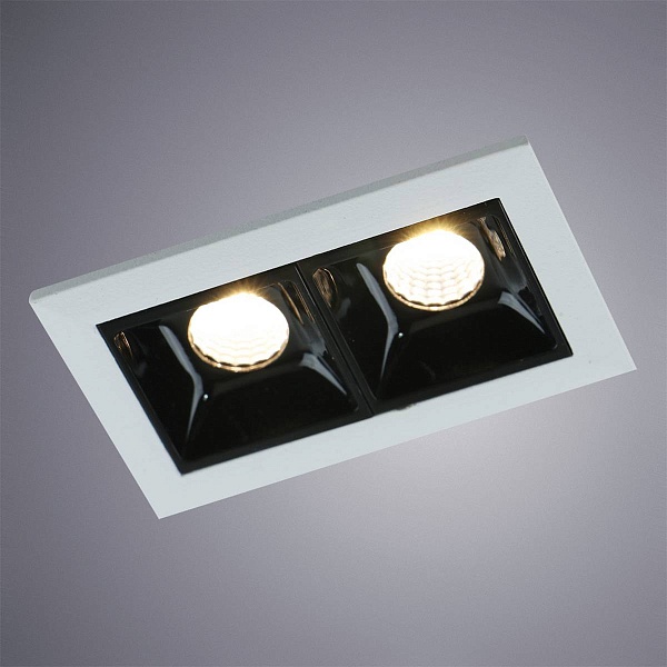 Светильник встраиваемый ARTE LAMP Grill A3153PL-2BK