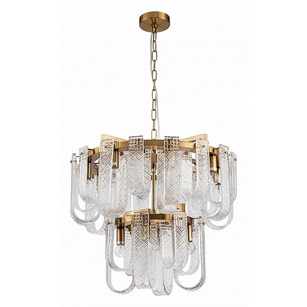 Люстра подвесная INDIGO BRINA 12027/12P Brass