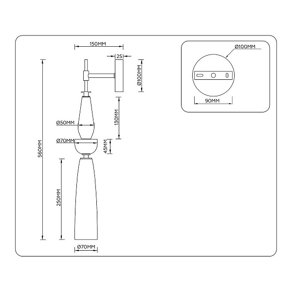 Бра AMBRELLA LIGHT LH LH75369