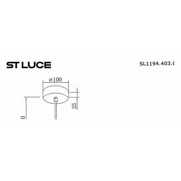 Подвес ST LUCE EARTHY SL1194.403.01