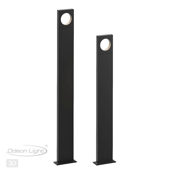 Светильник уличный столб низкий ODEON LIGHT COMO 6653/10GL