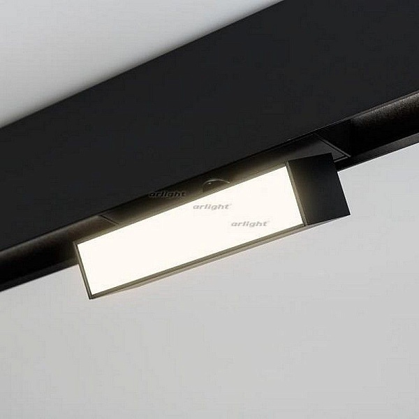 Трековый светильник магнитный ARLIGHT MAG-FLAT-FOLD-45-S205-6W DAY4000 (BK, 100 DEG, 24V) 026988
