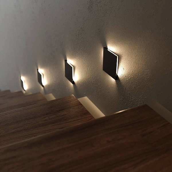 Бра ELEKTROSTANDARD STEP MRL LED 1120 Черный