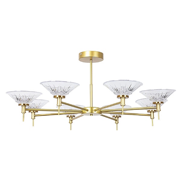 Люстра потолочная ARTE LAMP ALESSIA A2076PL-8GO
