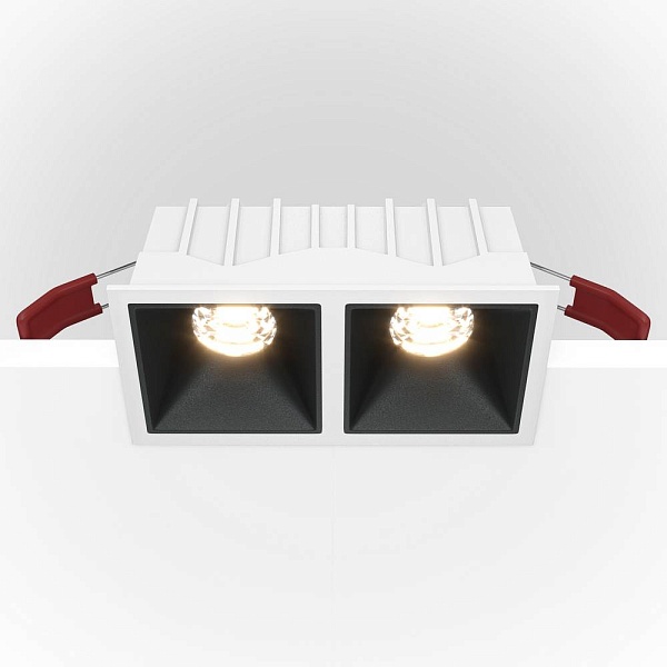 Светильник встраиваемый MAYTONI ALFA LED DL043-02-10W4K-D-SQ-WB