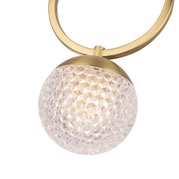 Подвес CRYSTAL LUX CAROLINA SP1 V1 BRASS