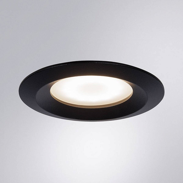 Светильник встраиваемый ARTE LAMP MIRA A2861PL-1BK