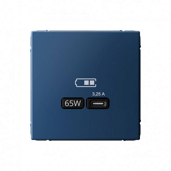 Розетка USB C, 3,25A, ARTGALLERY, Аквамарин, GAL001127, SCHNEIDER ELECTRIC