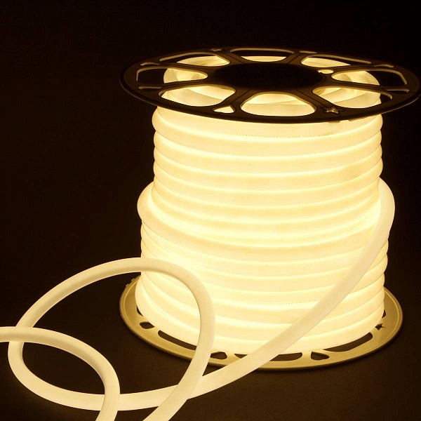 Лента LED ГИБКИЙ НЕОН 9,6 W/m 220V IP67 2835/144 4200K 16mm (50м) a052996 ELEKTROSTANDARD