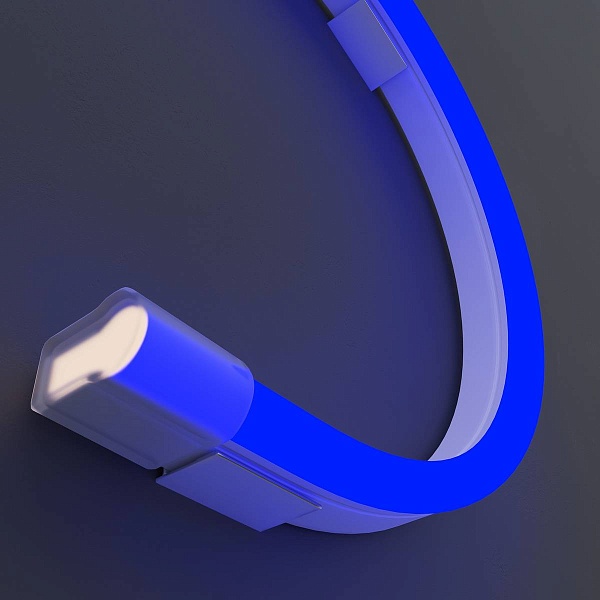 Лента LED ГИБКИЙ НЕОН 8 W/m 24V IP65 2835/120 BLUE 25mm (50м) 201235 MAYTONI