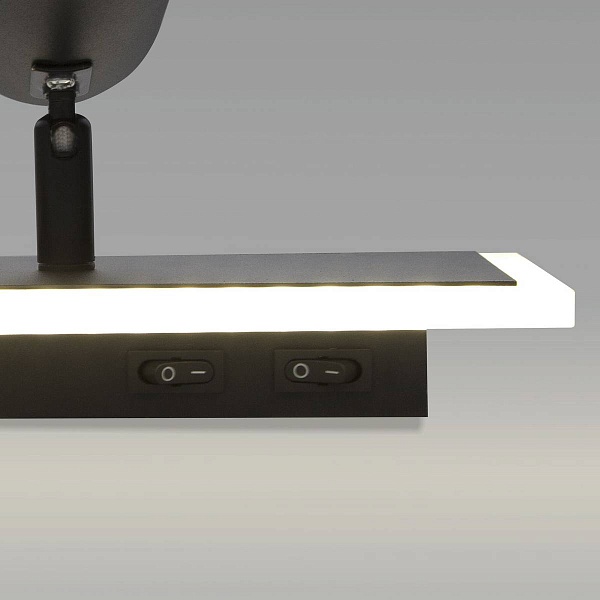 Бра EUROSVET BINAR 20127/1 LED черный