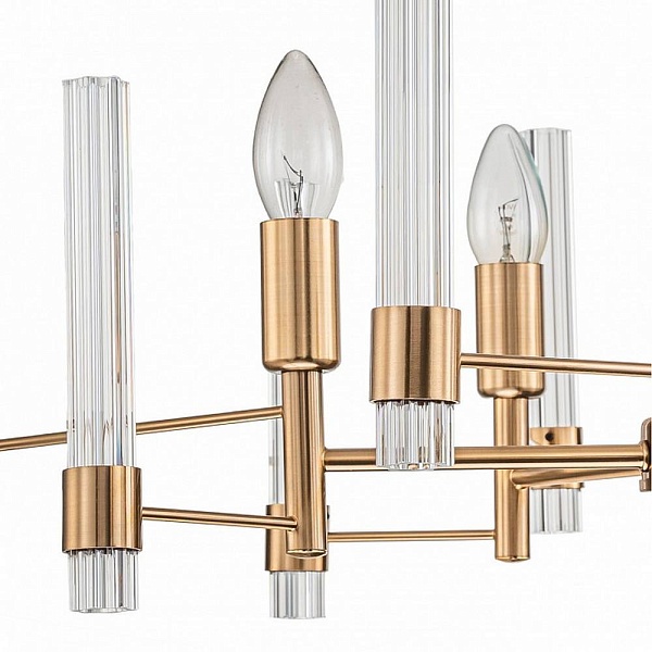 Люстра подвесная INDIGO FAVARA 11040/5P Brass