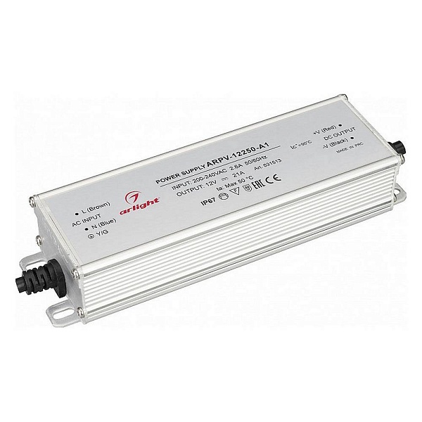 Блок питания ARLIGHT ARPV 12V 250W IP67 31513