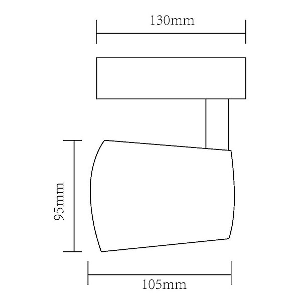 Трековый светильник ARTE LAMP ATILLO A2324PL-1BK