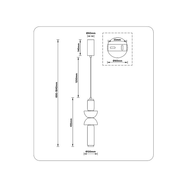 Подвес AMBRELLA LIGHT LH LH11021