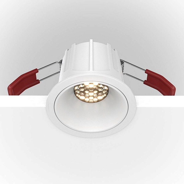 Светильник встраиваемый MAYTONI ALFA LED DL043-01-10W3K-RD-W