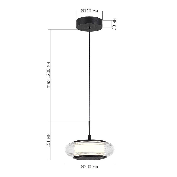 Подвес ST LUCE FRITTELA SL6239.403.01