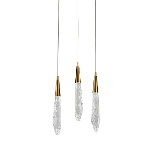 Подвес DELIGHT COLLECTION OD2438 OD2438-3 gold/clear