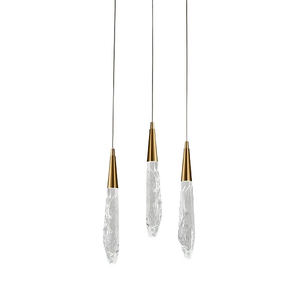 Подвес DELIGHT COLLECTION OD2438 OD2438-3 gold/clear