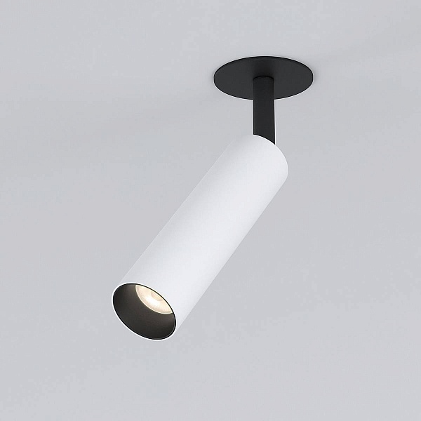 Светильник встраиваемый ELEKTROSTANDARD DIFFE Diffe белый/черный 8W 4200K (25040/LED)