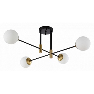 Люстра потолочная CRYSTAL LUX FIDEL FIDEL PL4 BLACK