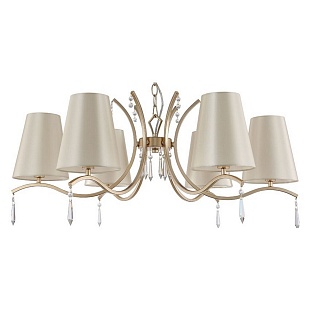 Люстра подвесная CRYSTAL LUX RENATA RENATA SP6 GOLD