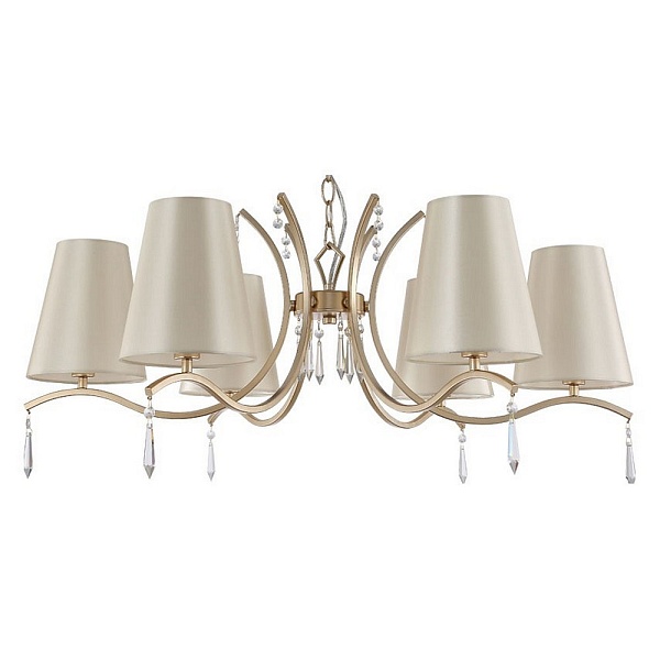 Люстра подвесная CRYSTAL LUX RENATA RENATA SP6 GOLD