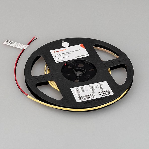 Лента LED COB-X480 4 W/m 24V IP20 COB/480 6000K 4mm (5м) 42030 ARLIGHT
