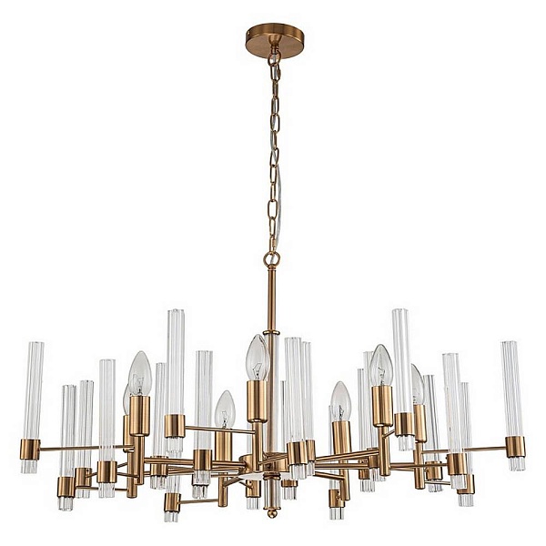 Люстра подвесная INDIGO FAVARA 11040/7P Brass